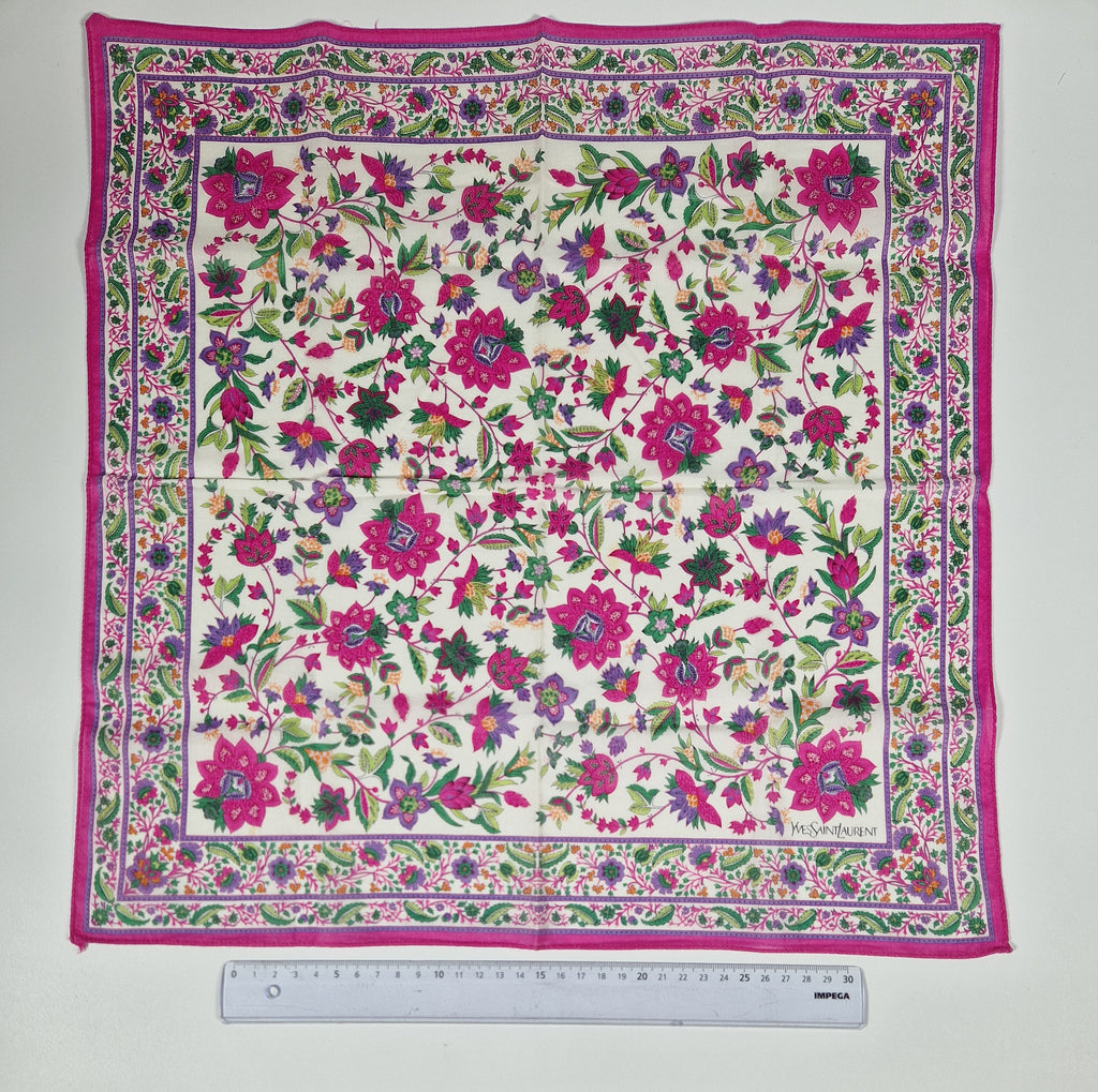 Yves Saint Laurent  cotton handkerchief