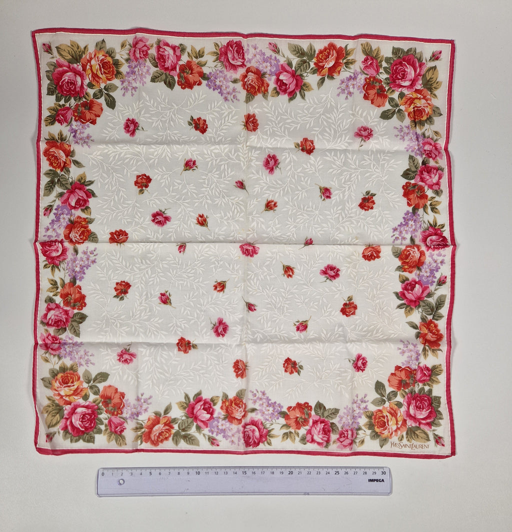 Yves Saint Laurent  cotton handkerchief