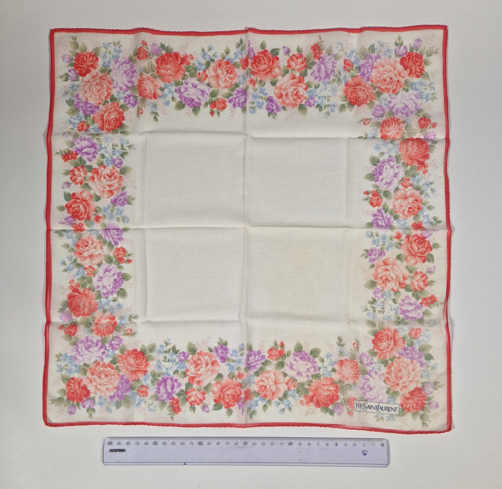 Yves Saint Laurent  cotton handkerchief