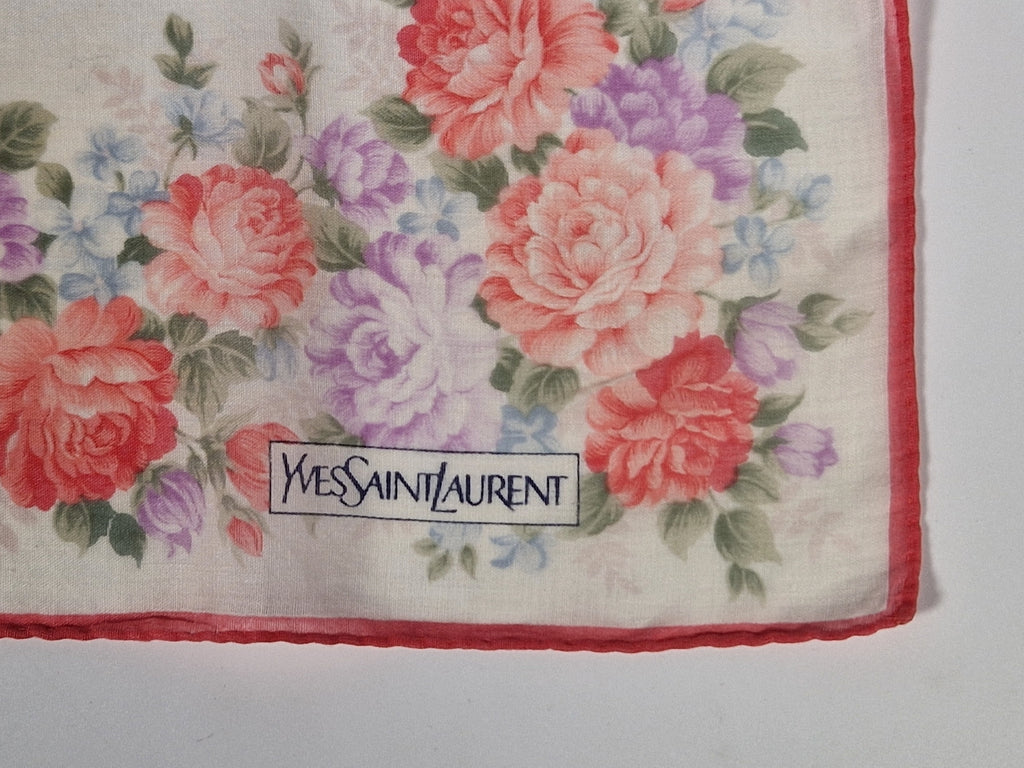 Yves Saint Laurent  cotton handkerchief