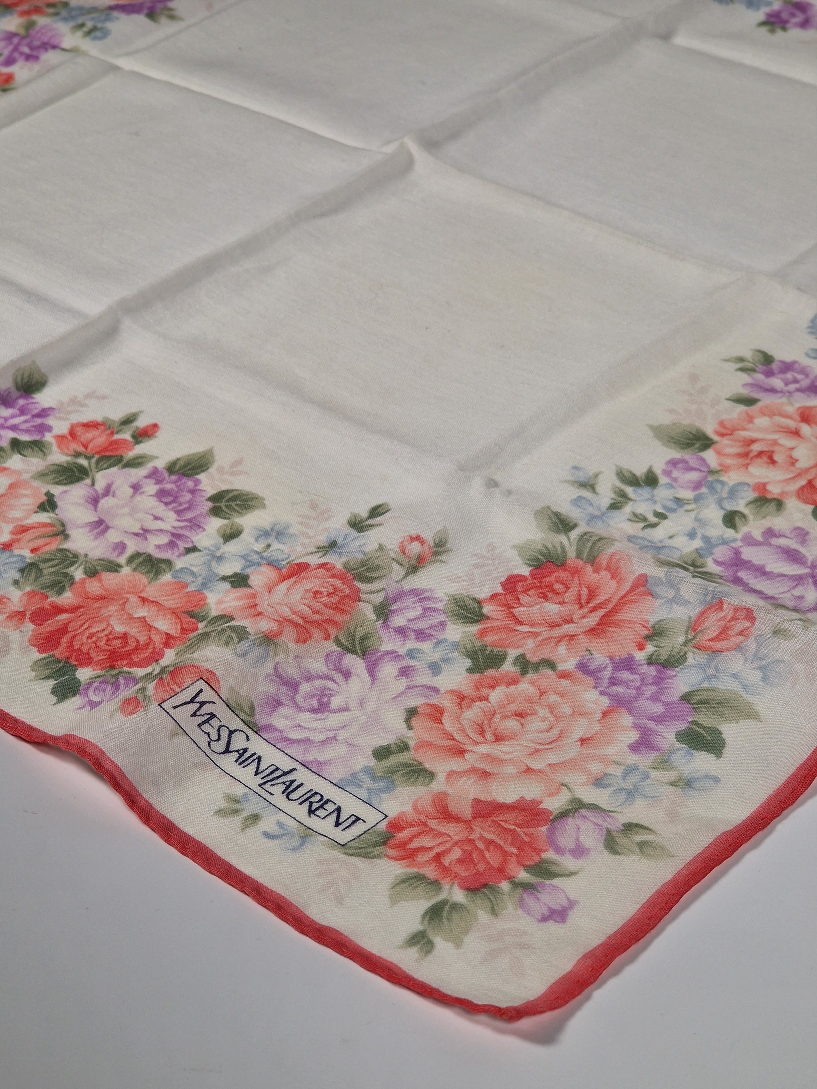 Yves Saint Laurent  cotton handkerchief