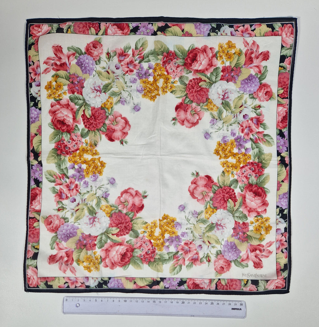 Yves Saint Laurent  cotton handkerchief
