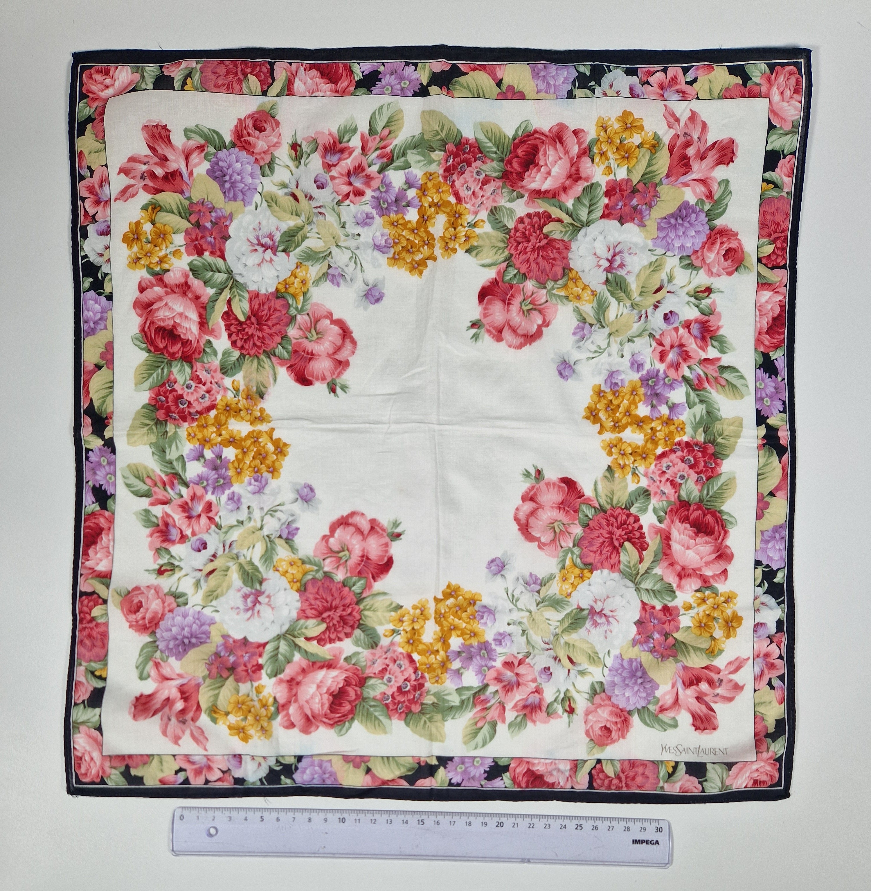 Yves Saint Laurent  cotton handkerchief