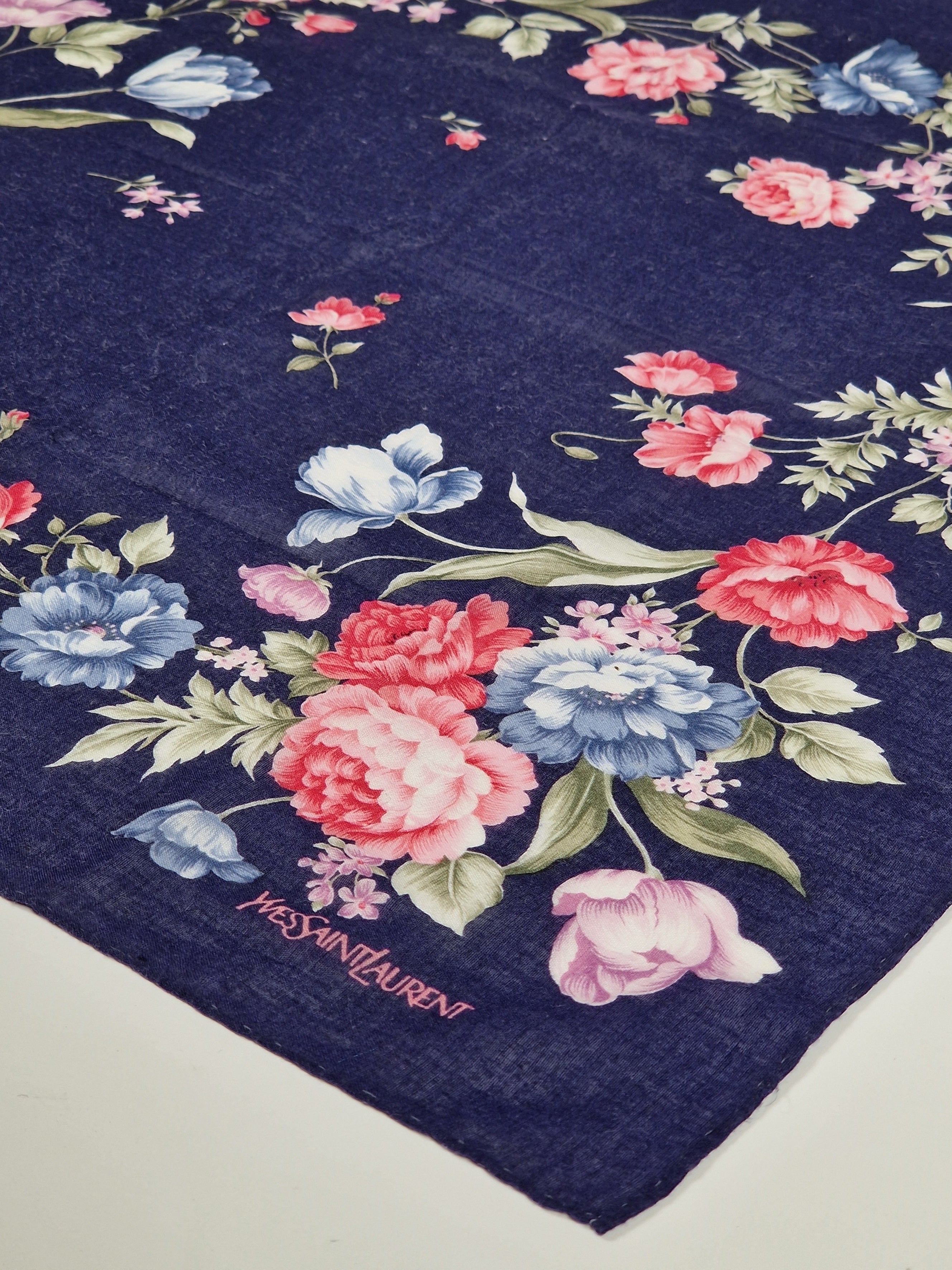 Yves Saint Laurent  cotton handkerchief