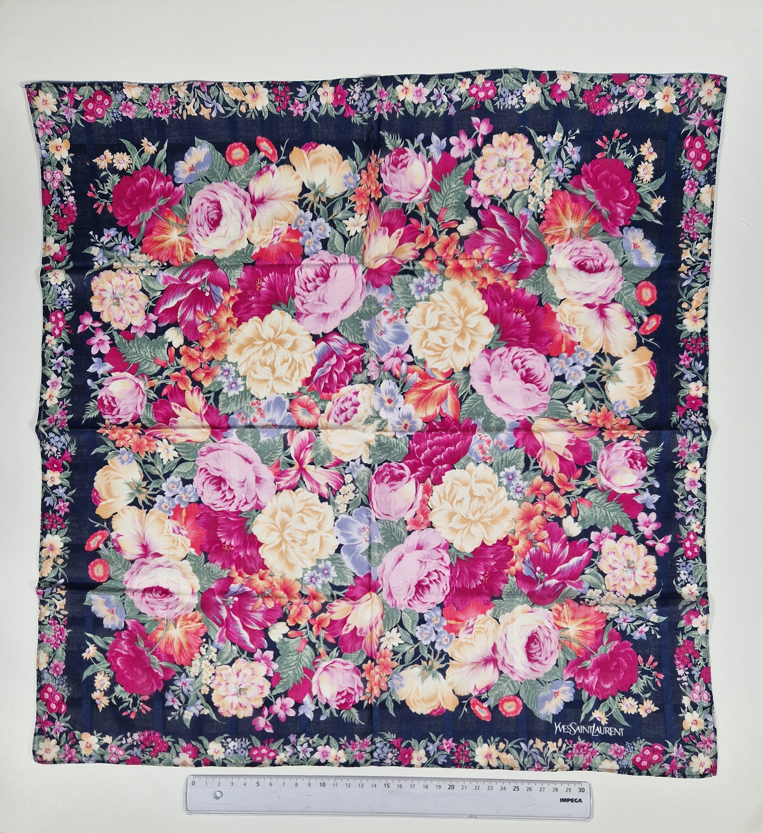 Yves Saint Laurent  cotton handkerchief