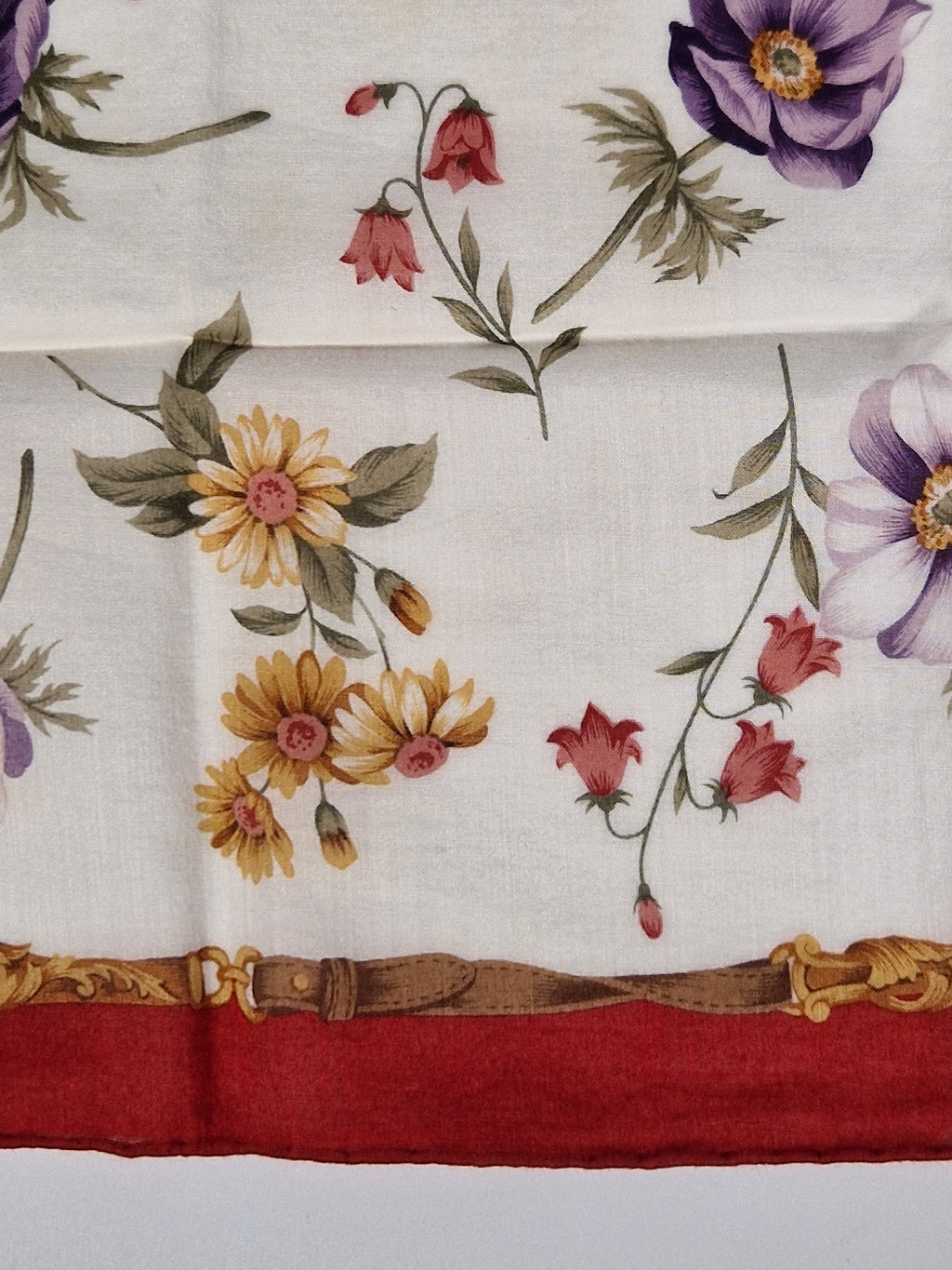 VintageBurberrys cotton handkerchief.