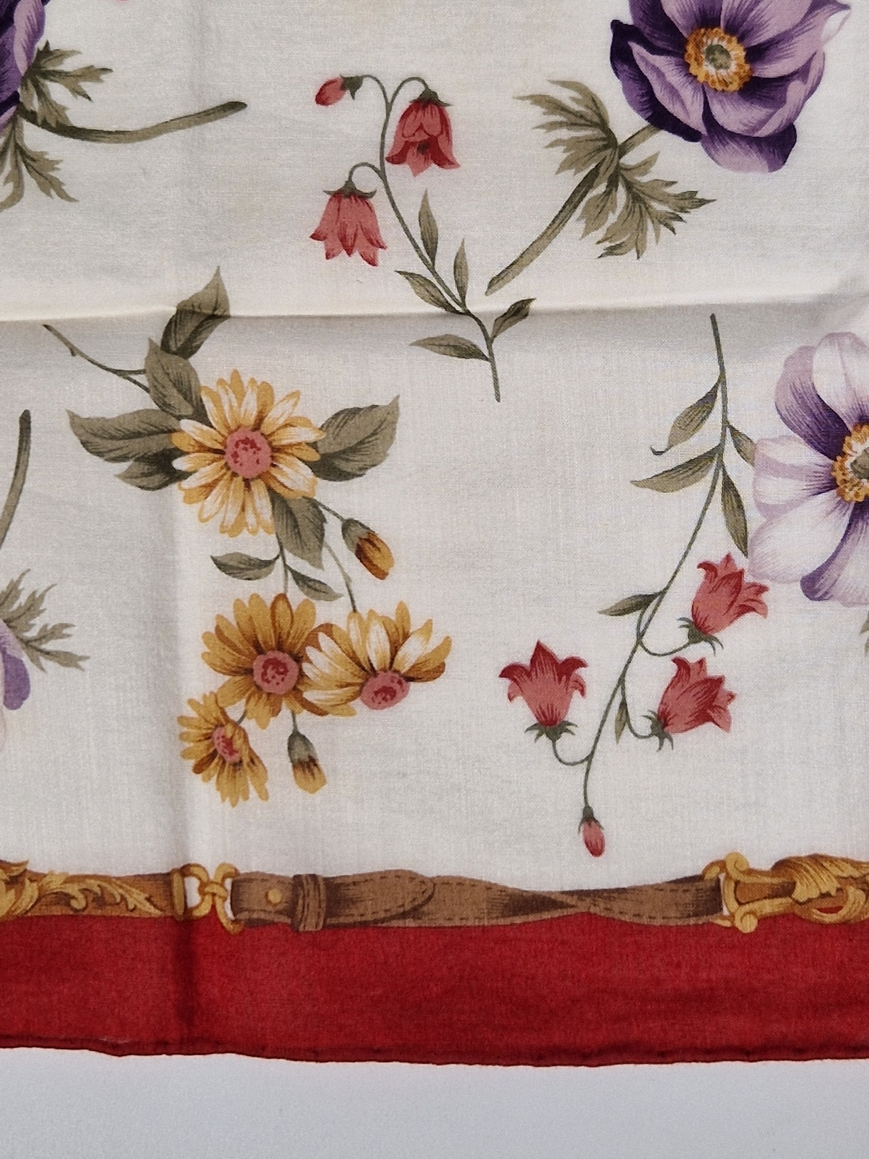 VintageBurberrys cotton handkerchief.
