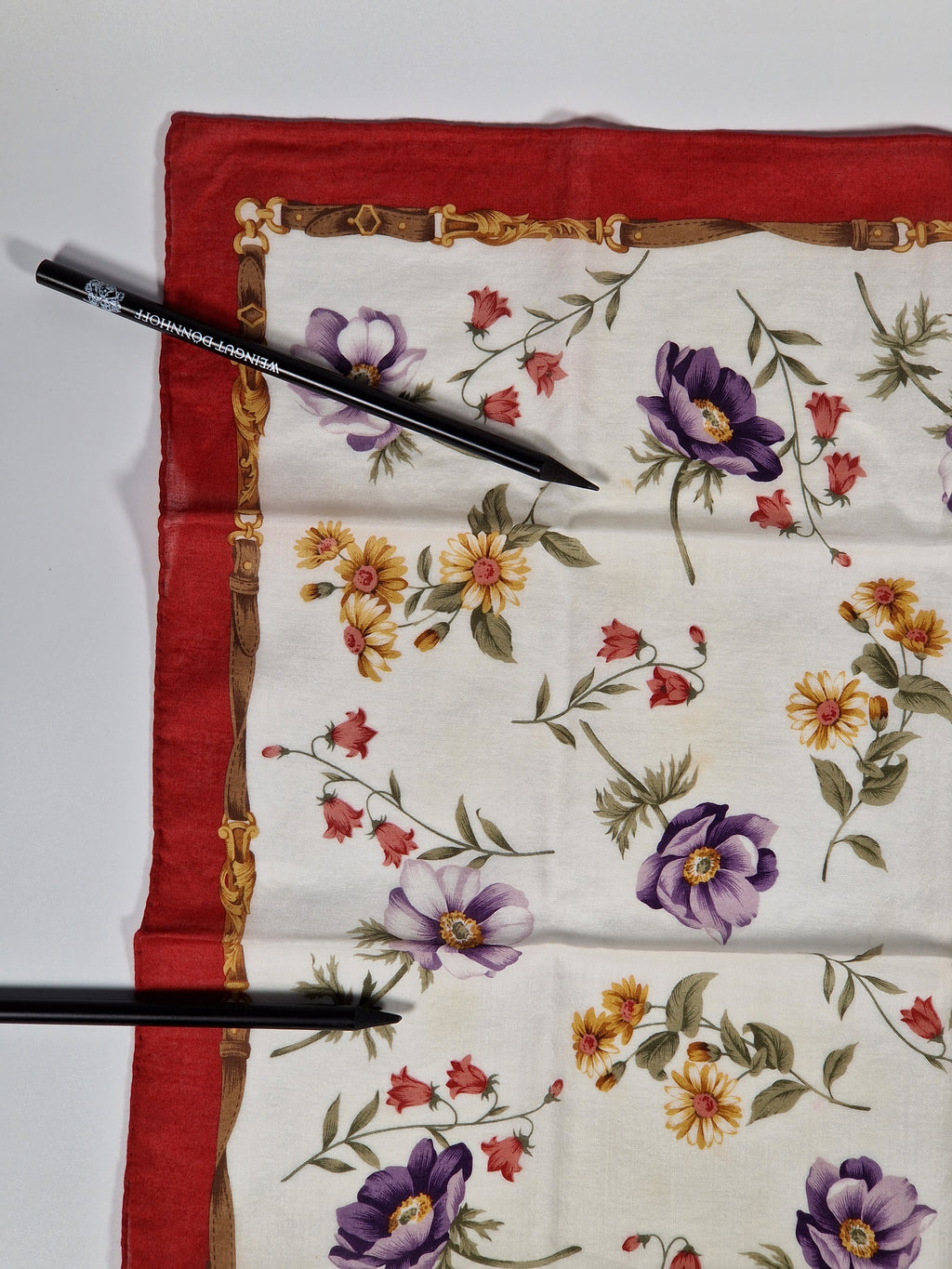 VintageBurberrys cotton handkerchief.