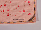 Vintage Burberrys cotton handkerchief.
