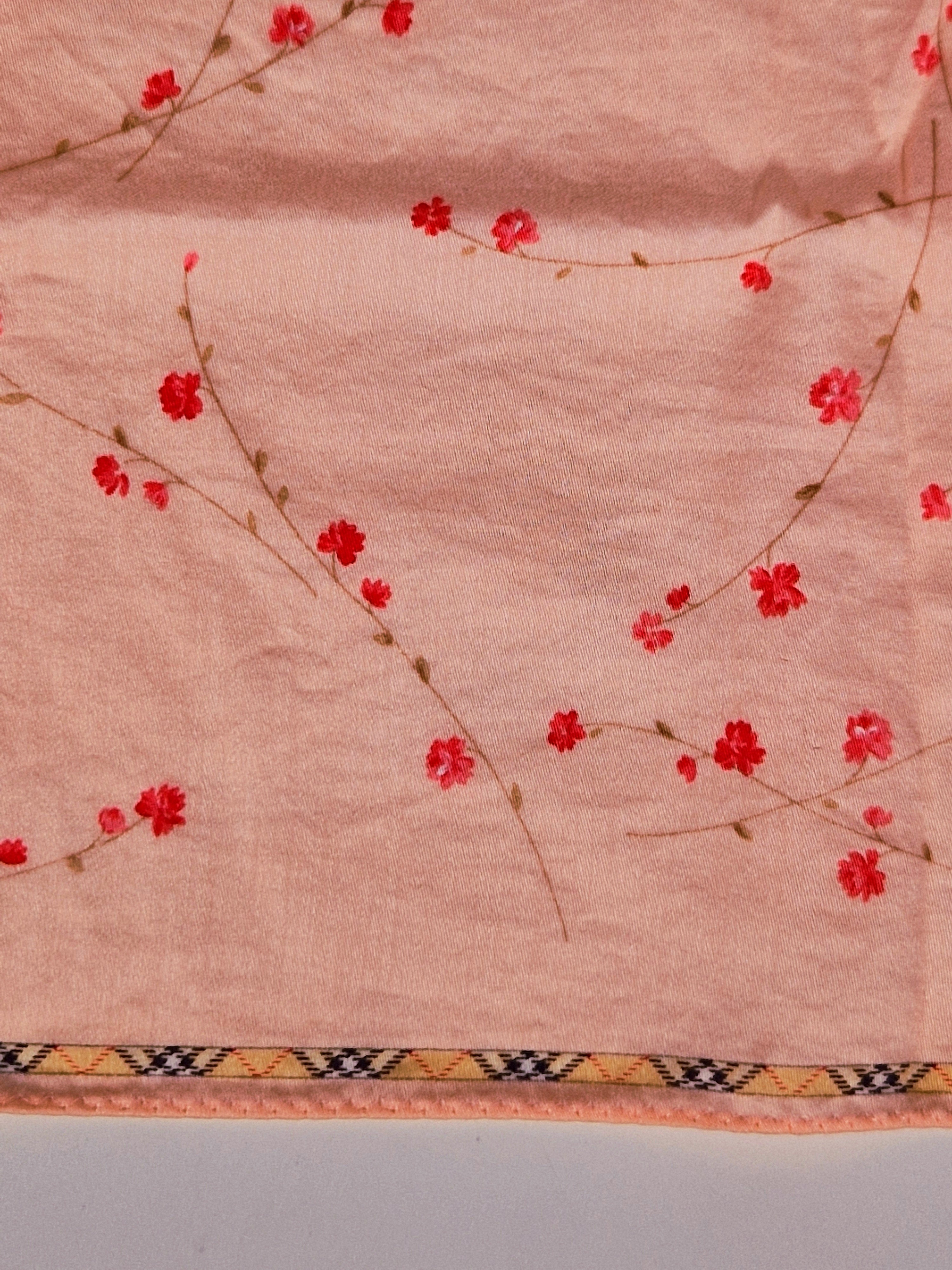 Vintage Burberrys cotton handkerchief.