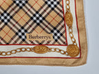 Vintage Burberrys cotton handkerchief.