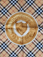Vintage Burberrys cotton handkerchief.