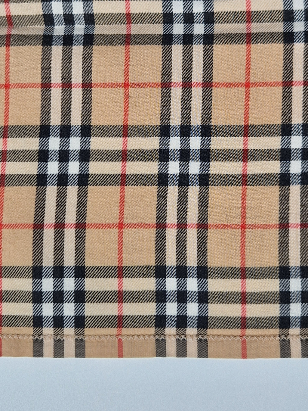 Vintage Burberrys cotton handkerchief.