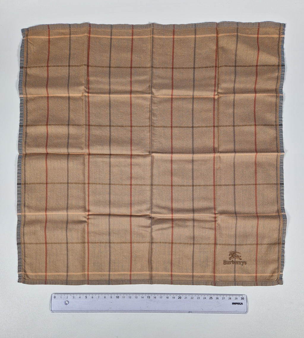 Vintage Burberrys cotton handkerchief.