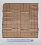 Vintage Burberrys cotton handkerchief.