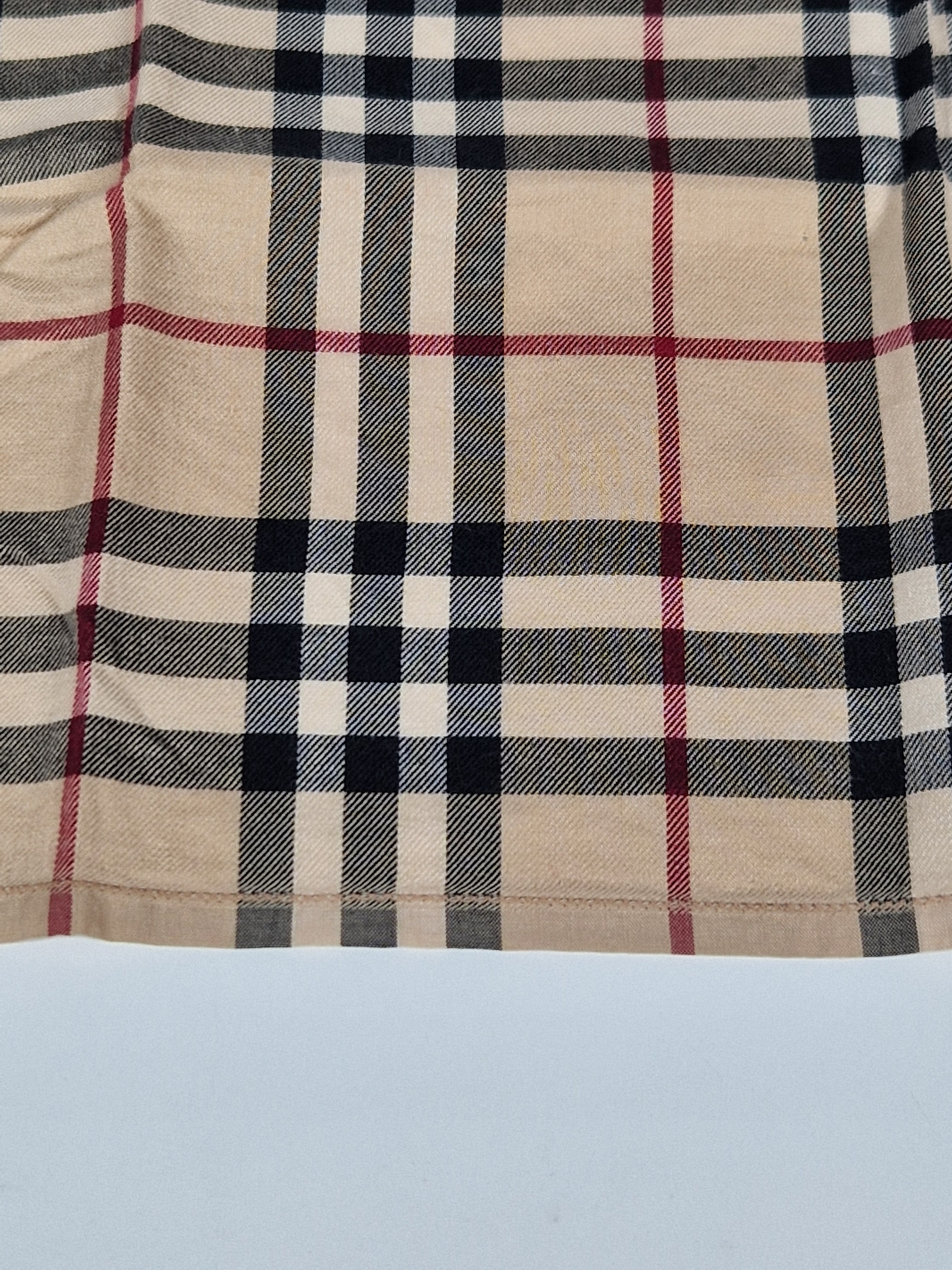 Vintage Burberrys cotton handkerchief.