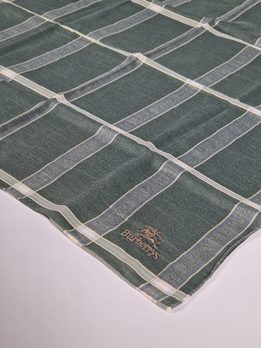 Vintage Burberrys cotton handkerchief.