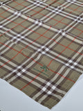 Vintage Burberry cotton handkerchief.