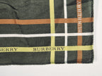 Vintage Burberry cotton handkerchief.