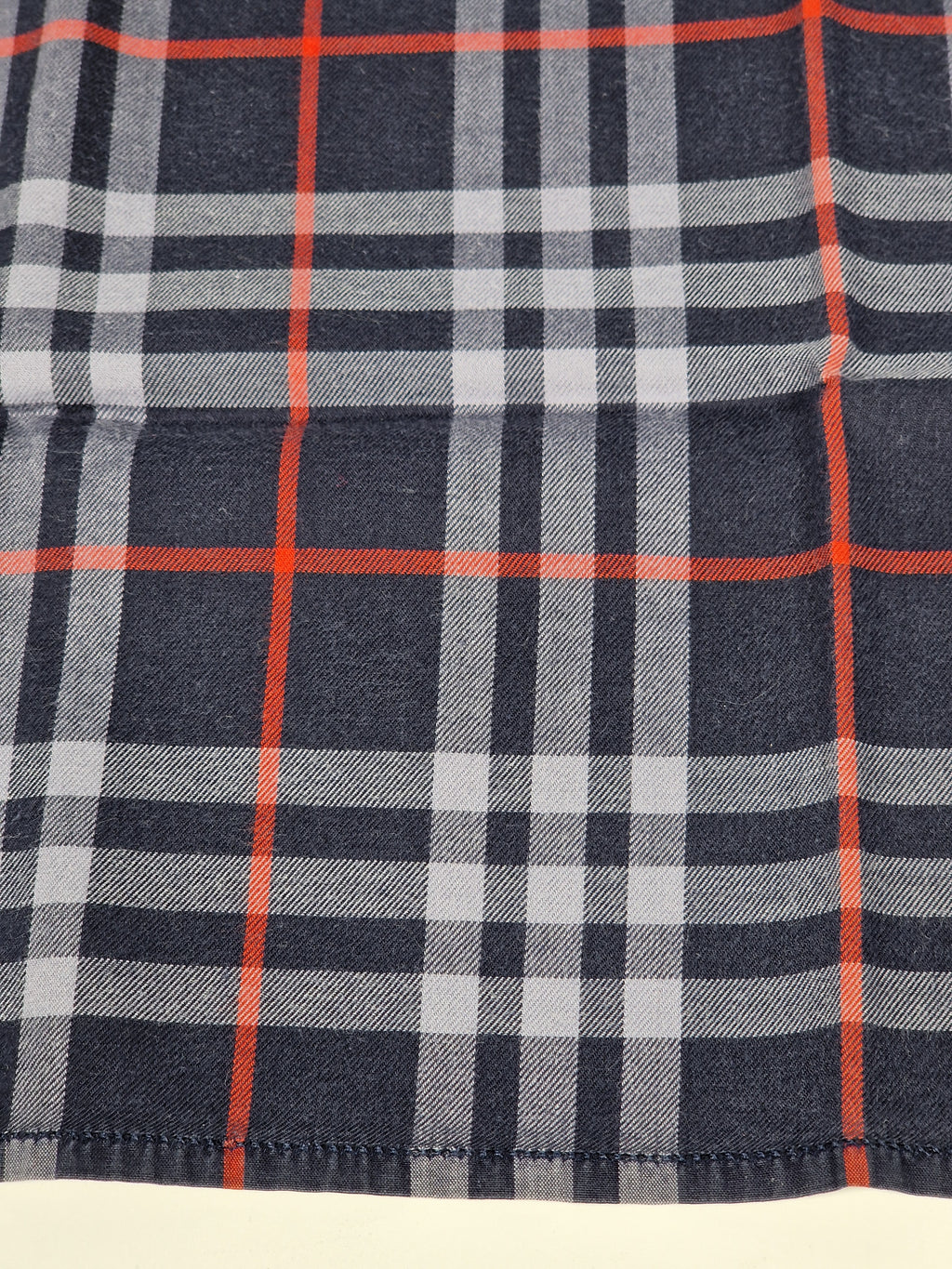 Vintage Burberry cotton handkerchief.