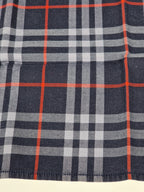 Vintage Burberry cotton handkerchief.