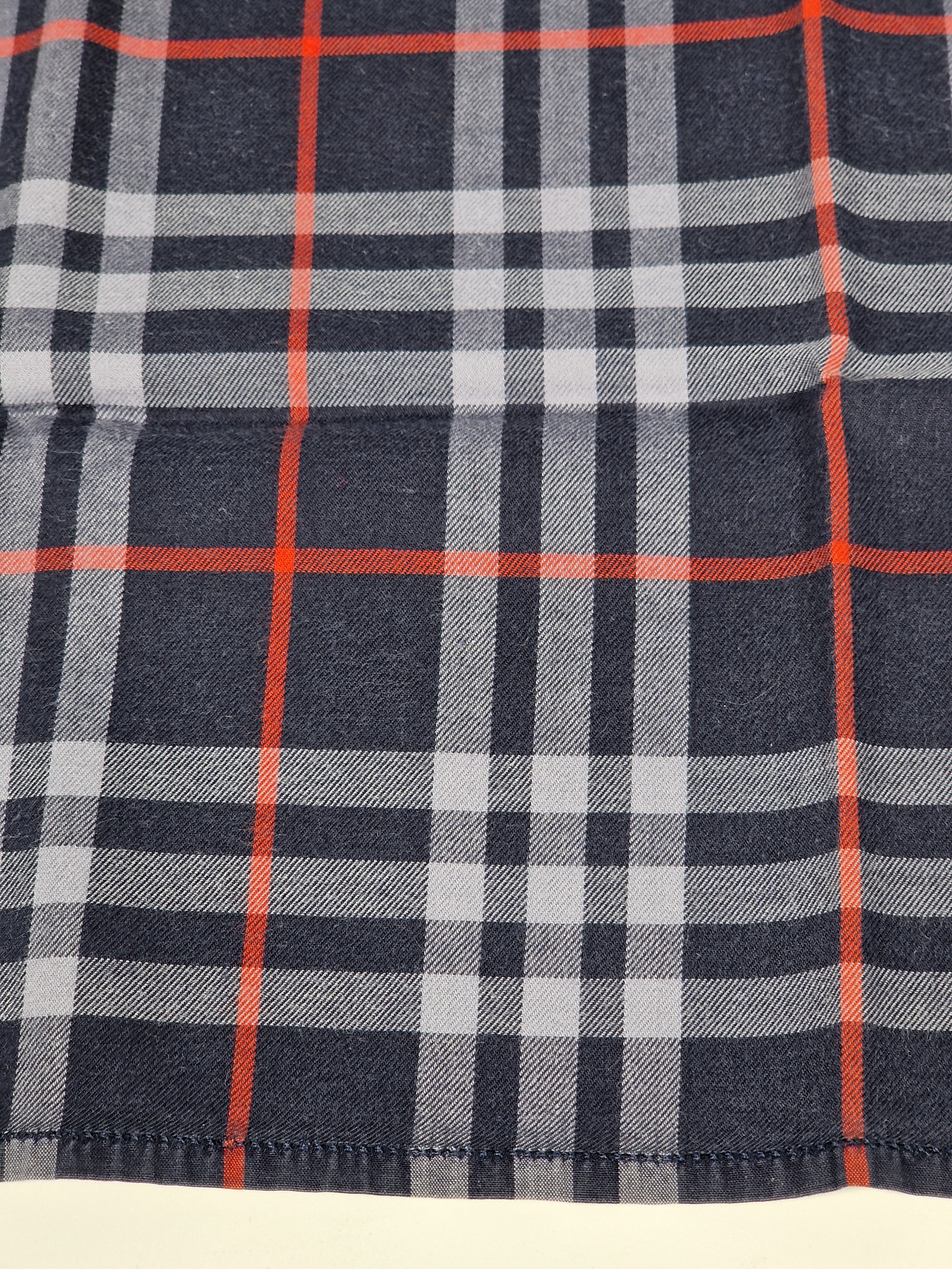 Vintage Burberry cotton handkerchief.