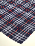 Vintage Burberry cotton handkerchief.