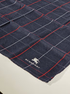 Vintage Burberry cotton handkerchief.