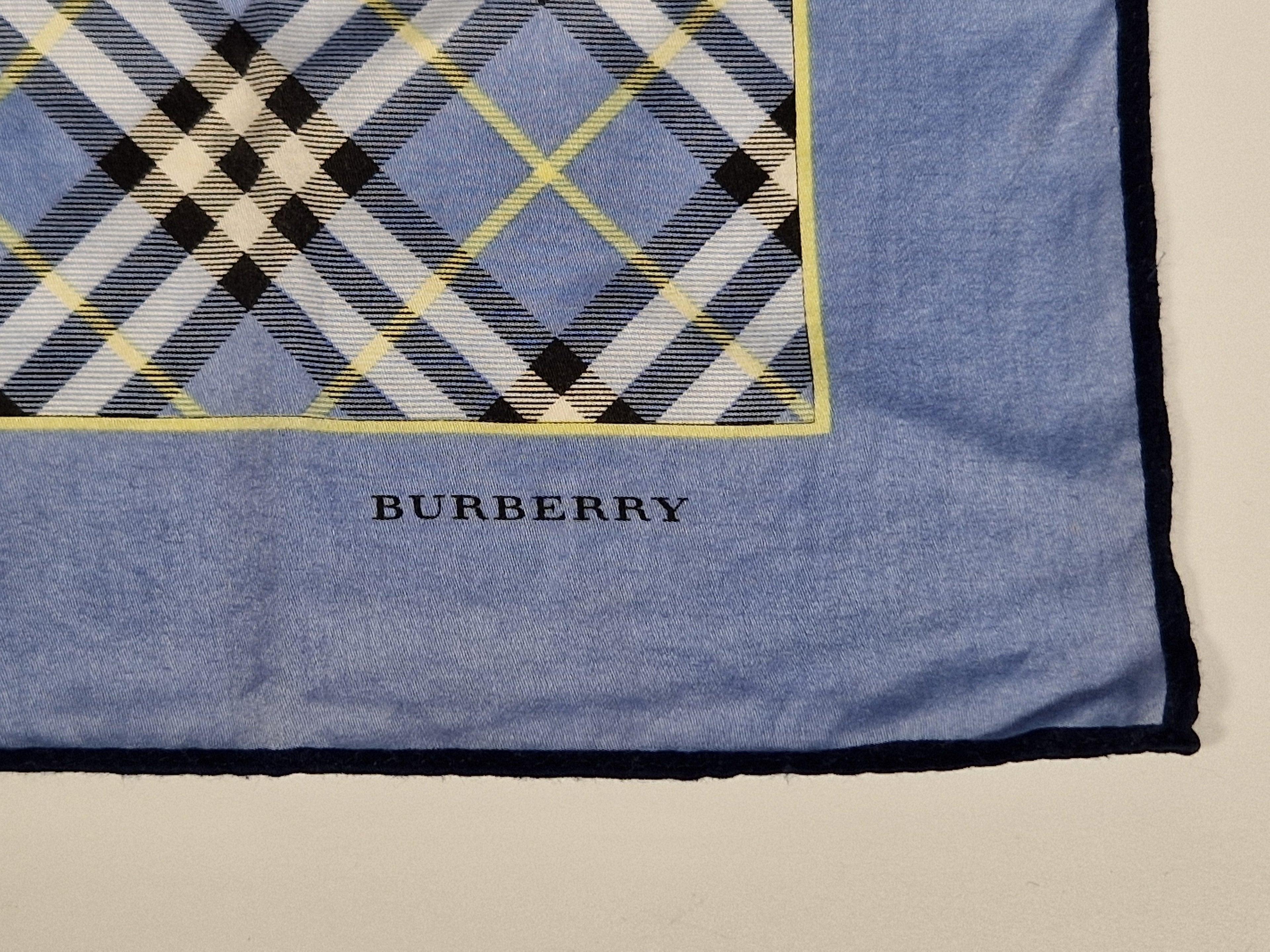 Burberry cotton handkerchief.