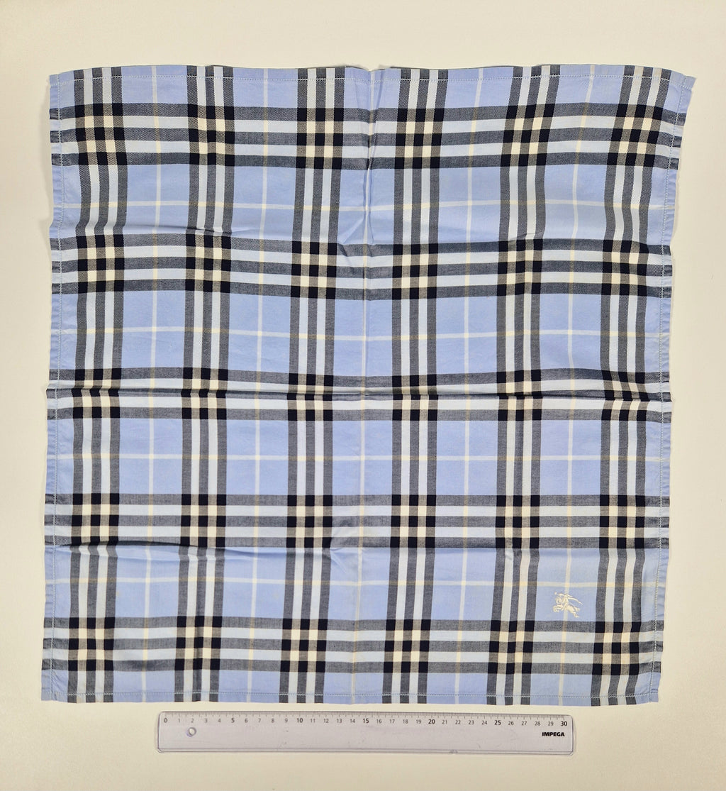 Vintage Burberrys cotton handkerchief.
