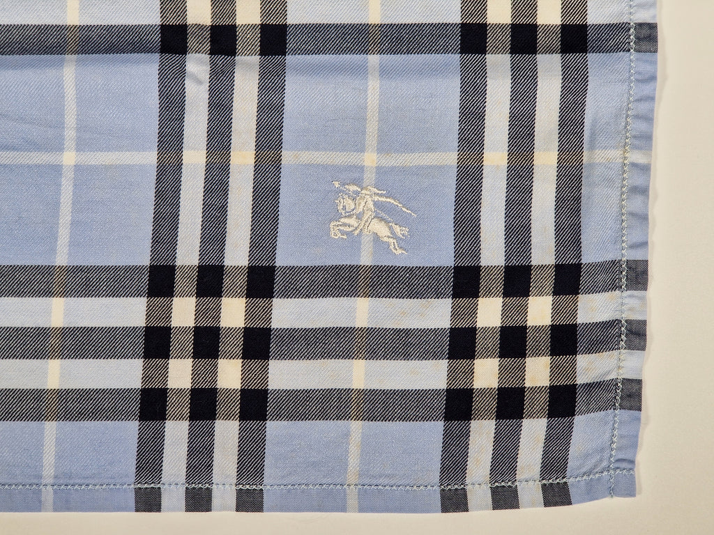 Vintage Burberrys cotton handkerchief.