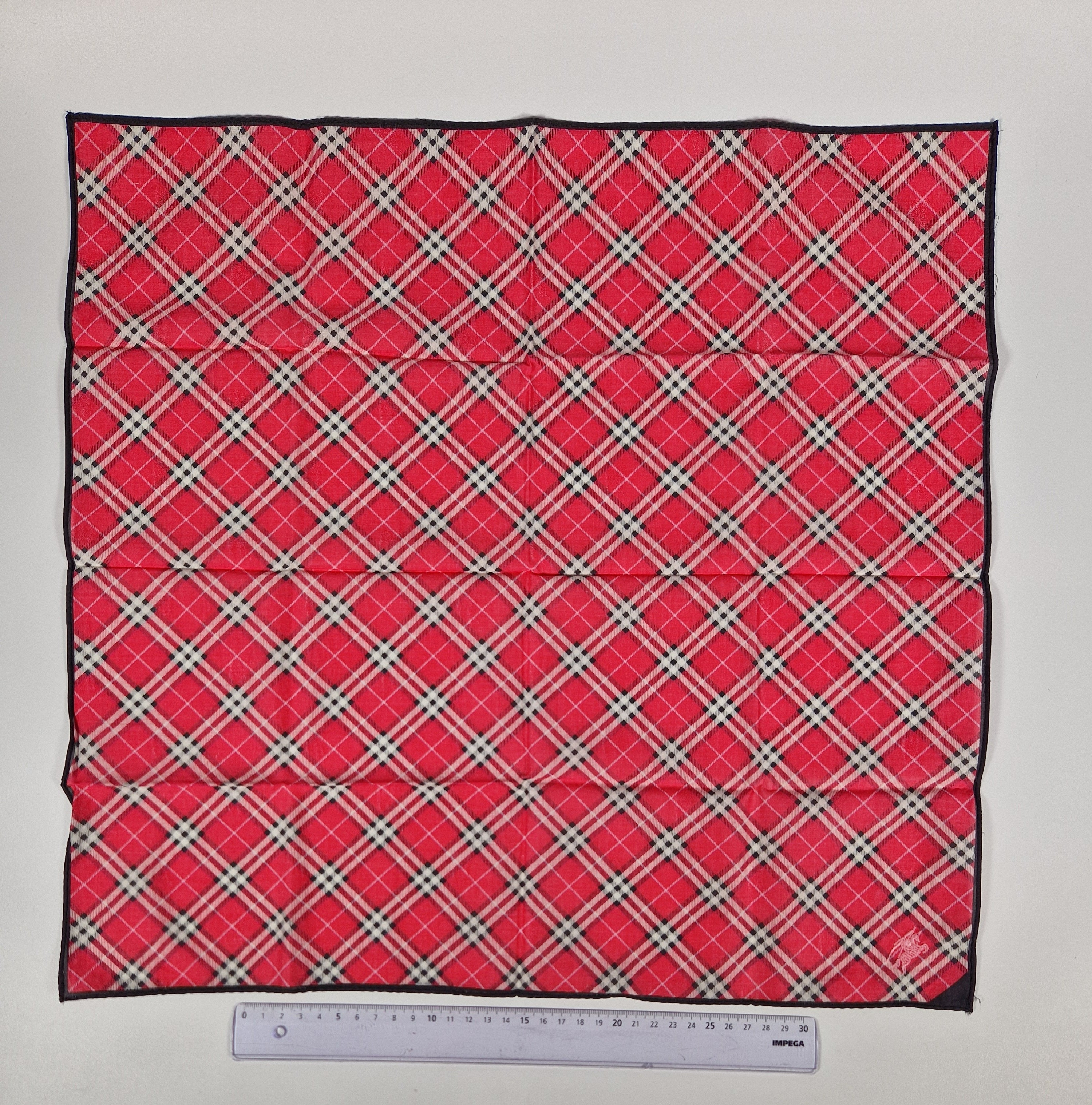 Burberry cotton handkerchief.