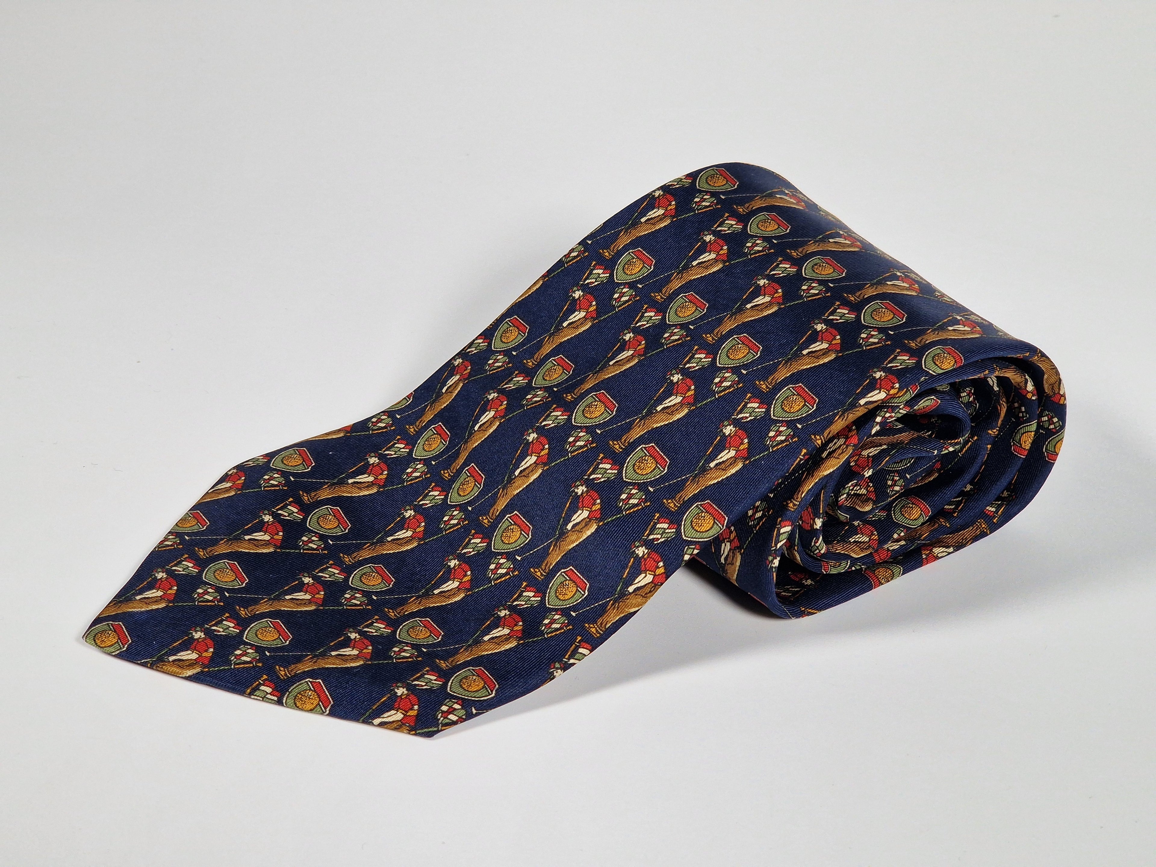 Salvatore Ferragamo tie "Golf"