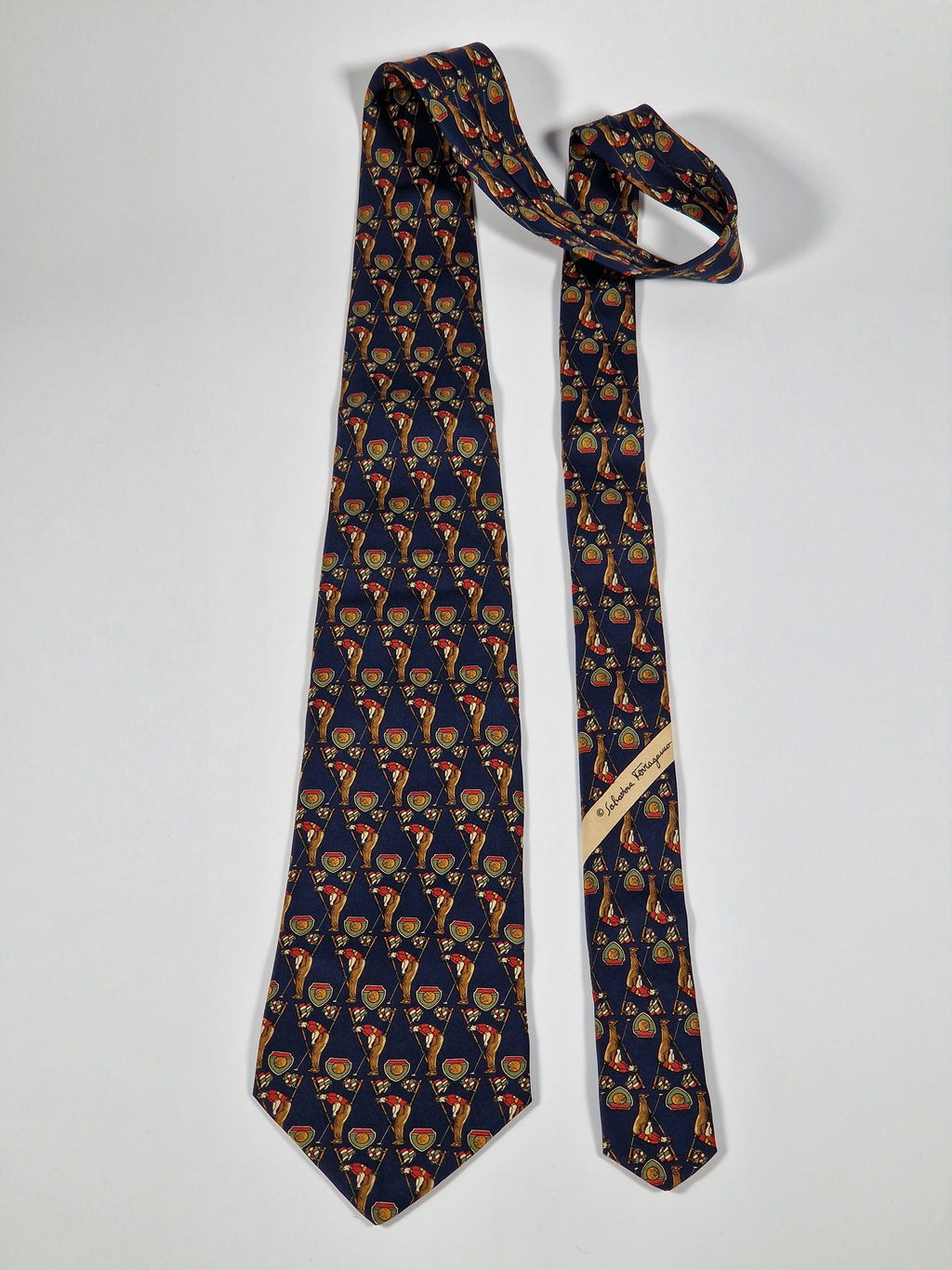 Salvatore Ferragamo tie "Golf"