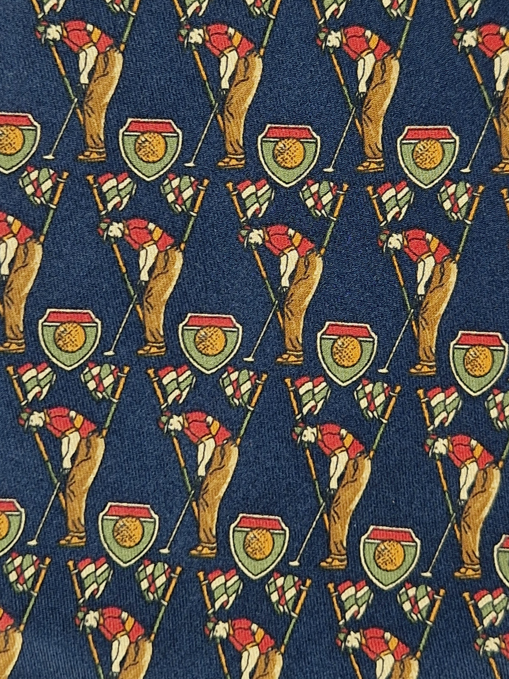Salvatore Ferragamo tie "Golf"