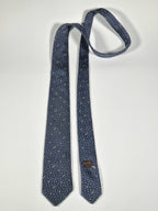 Hermés jaquard silk ties Spaceship, astronaut and ufo 336120 T