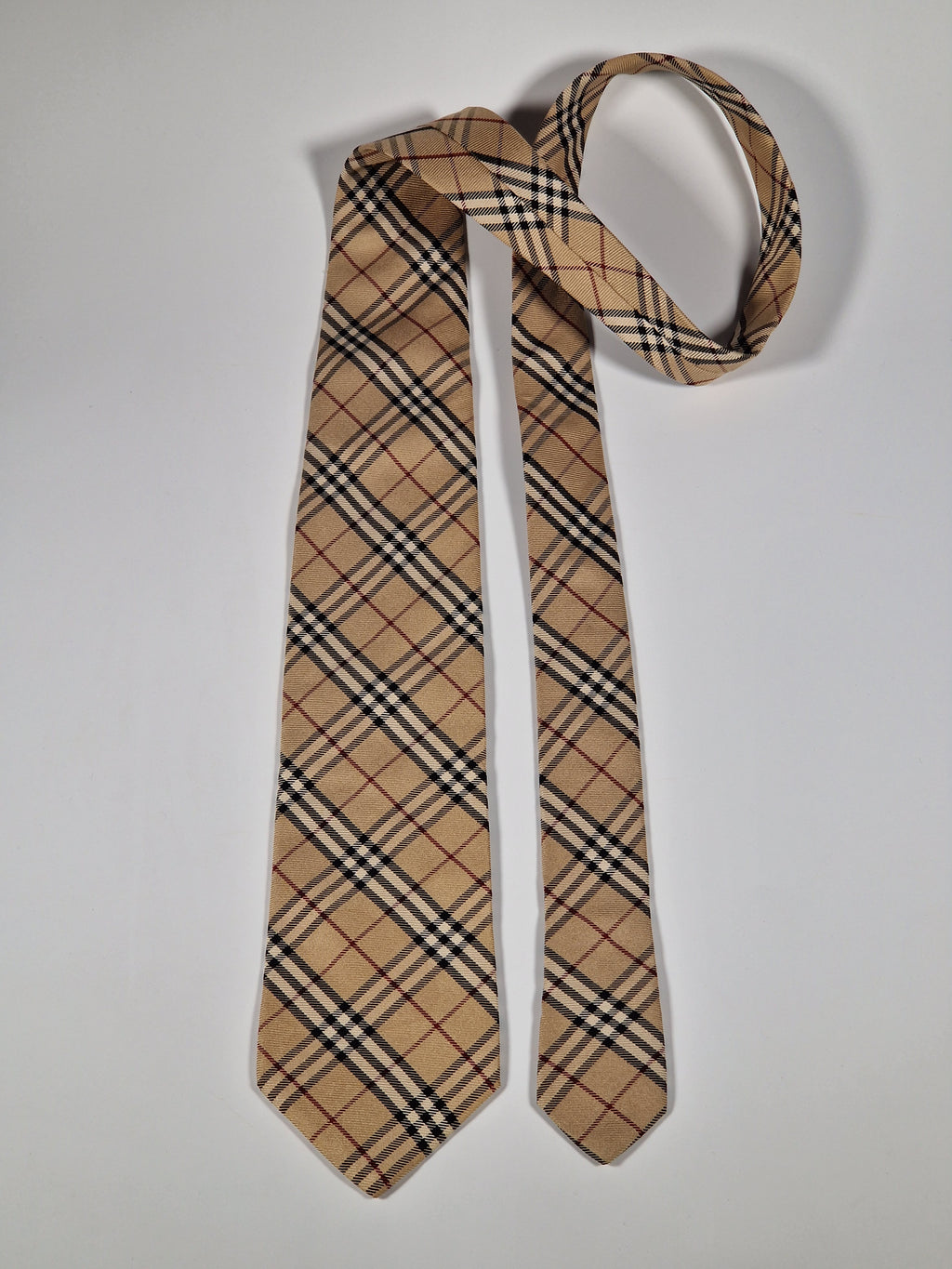 Burberry silk tie