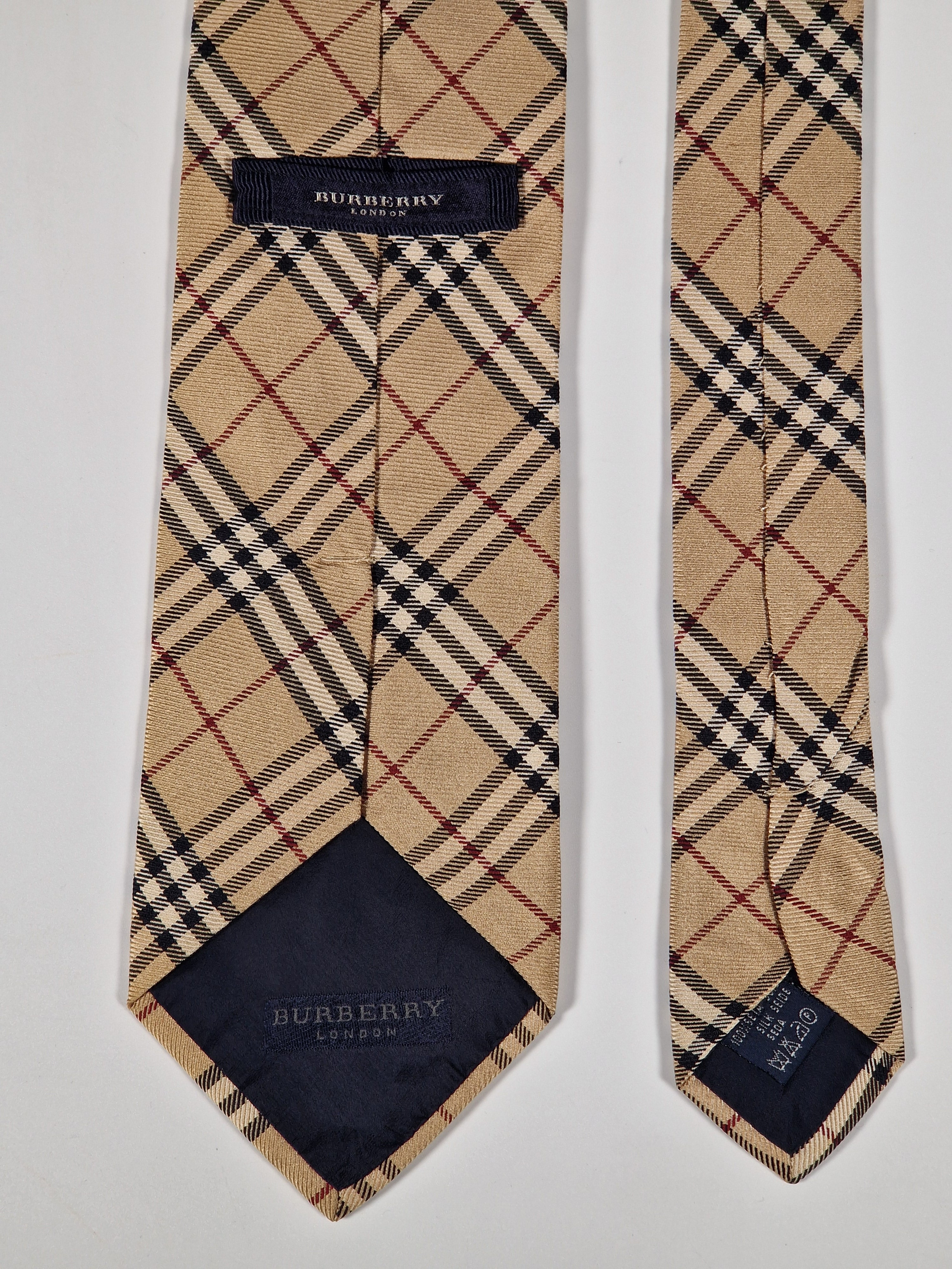 Burberry silk tie