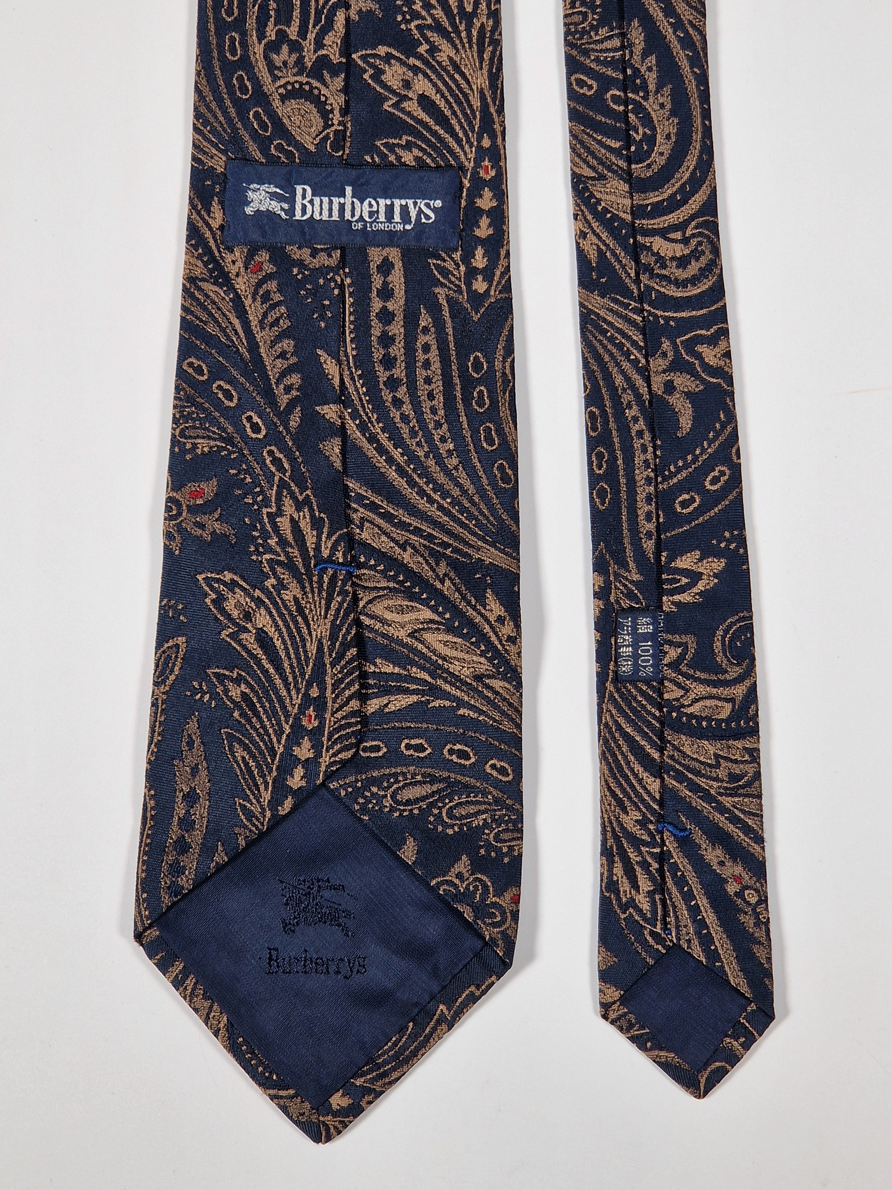 Burberrys Vintage silk tie