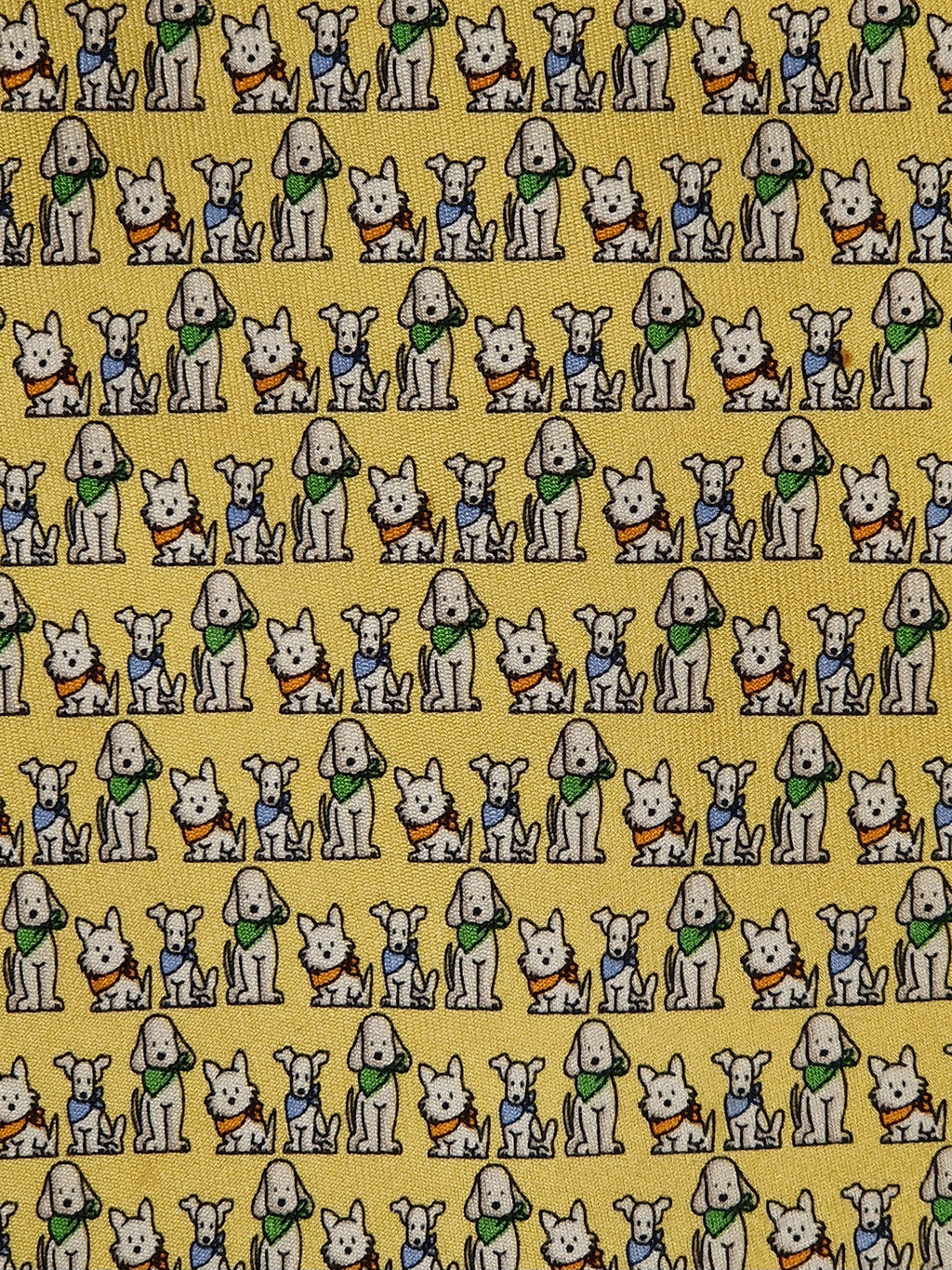 Salvatore Ferragamo tie Dogs