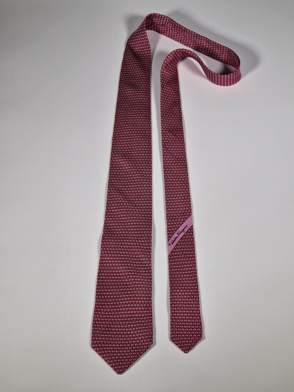 Salvatore Ferragamo tie 8.0 cm