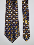 Chanel silk tie