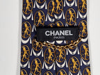 Chanel silk tie
