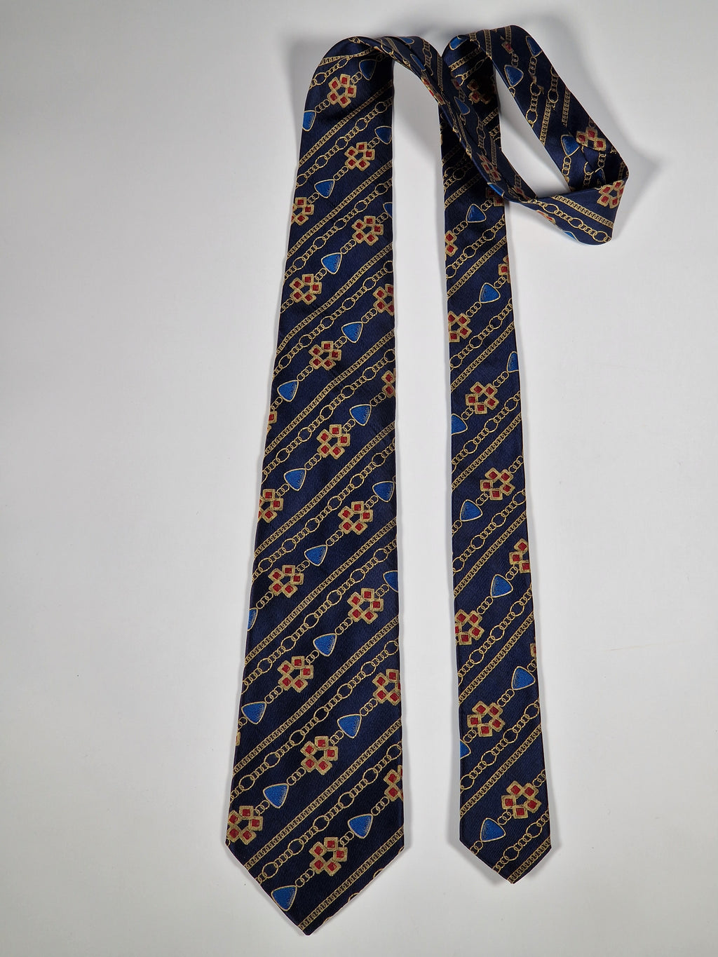 Chanel silk tie