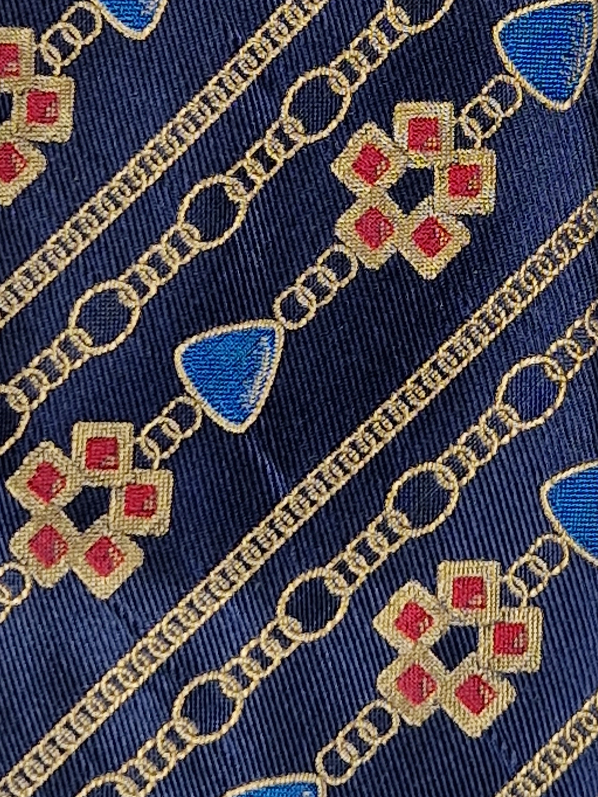 Chanel silk tie