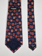 Chanel silk tie