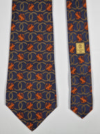 Chanel silk tie
