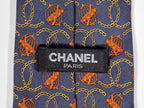 Chanel silk tie