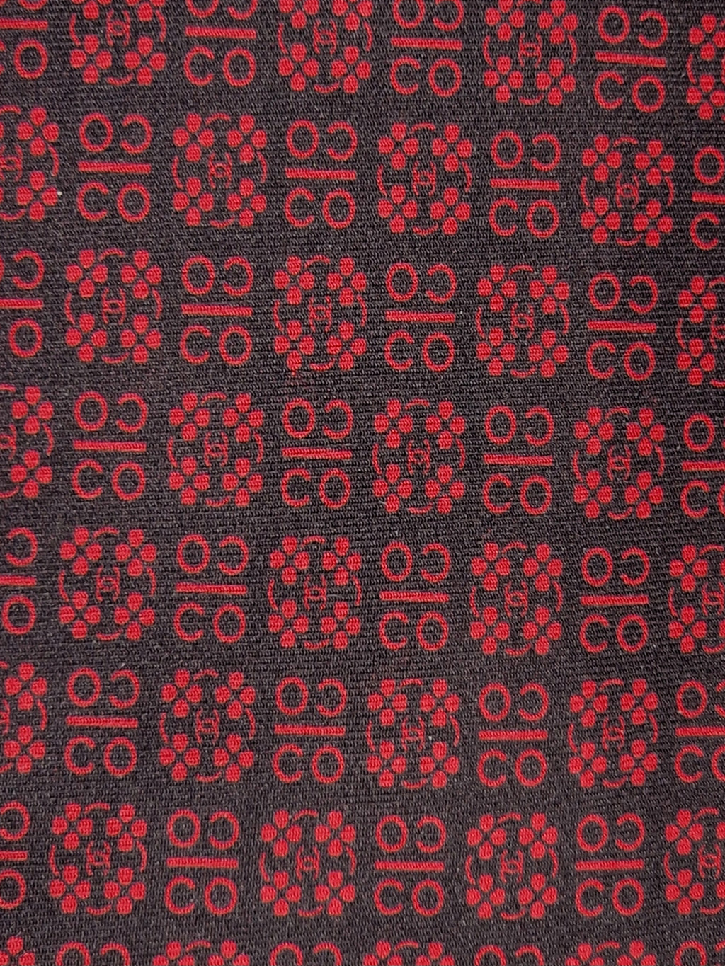 Chanel silk tie