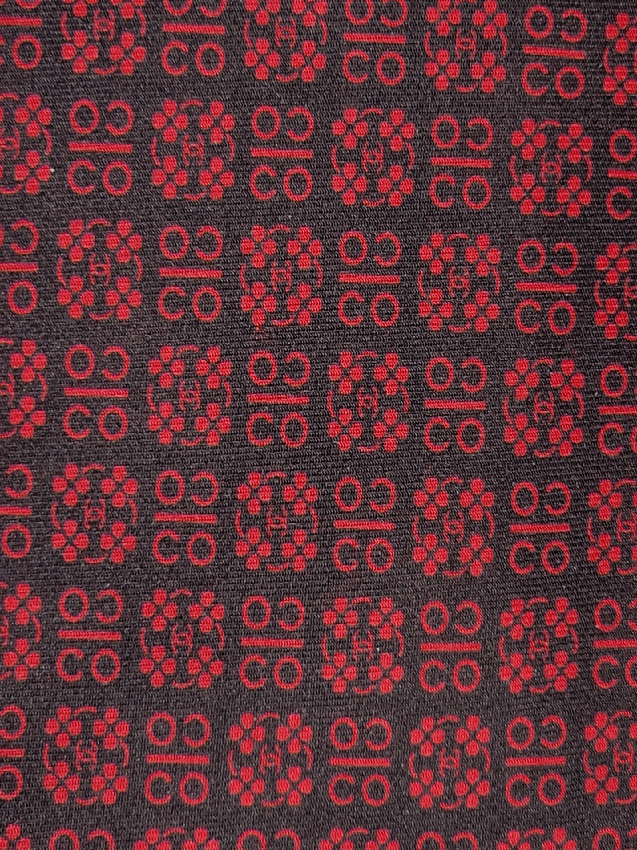 Chanel silk tie